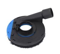 Dust Shroud Kit, Dry Grinding Dust Cover 100-115mm Adjustable Angle Grinder with 4 Inch Concrete Grinding Cup Wheel, 2 Grinding Wheel Stone Polishing for Angle Grinder (Blue Black)