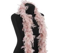 Dust Storm Pink Turkey Feather Boa 50g Fluffy Scarf Shawl Fancy Dress Party