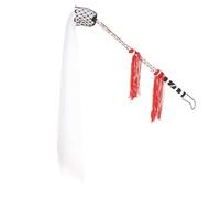 Dust Whisk Horsetail Whisk Fly Horsetail for Taoist Stick,Fly Stick Handle for e Taoist Buddhist Martial Arts Stage Plays