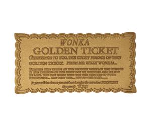 DUST! Willy Wonka Mini Golden Ticket Ingot Zavvi Exclusive