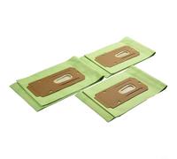 Dust XL Upright Vacuum Cleaner Replacement Bags for Xl2000 Paper Models Xl8000 3-Pack for Deluxe Xl9000 Bags - for Easy-Empty Design(Green)