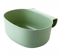 DustBin Kitchen Cabinet Hanging Garbage Waste Bins Trash Storage Container Trash Can Holder Rubbish Organizer Black Bedroom Bin (Green, One Size)