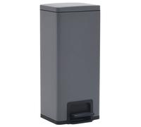 Dustbin with Pedal Anti-fingerprint 30L Stainless Steel Multi Colors vidaXL