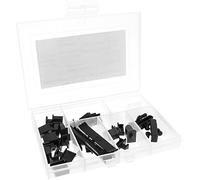 Dustcover Kit Inline for Front Panel and (32 Teilig) Cardreader Black