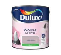 Dusted Fondant Walls & Ceilings Silk Emulsion Paint 2.5 L - Smooth Washable Silk Finish, Quick Dry, Low-VOC, Easy Application for Interior Walls & Ceilings