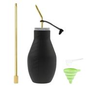 Duster for Powder - 200 Ml Applicator, Flexible Nozzle, Fast Telescopic Syringe, Distribution Tool | Diatomaceous Earth for Indoor Greenhouses Vegetable Tomato Pepper Farm Field Management
