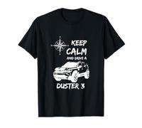 Duster-Keep Calm Car Silhouette - Duster T-Shirt