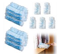 Duster Refill, 30 Pieces Flash Dust Magnet Refill Compatible for FLASH/PLEDGE/SWIFFER Dusters, Fluffy Duster Refills for Cleaning Dust for Blinds, PC Keyboard, Blue