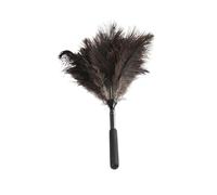 Duster Scalable Duster Long Handle Ostrich Hair Remover Household Desktop Cleaning Brush Anti-static Fan Furniture Clean Tool(Short)