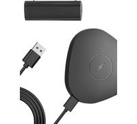 DUSTEWQ Dedicated magnetic charging dock, portable Bluetooth speaker wireless charger compatible with Sonos Roam Gen1/Gen2/SL, suitable for Sonos Roam SL portable Bluetooth speaker (Black)
