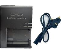 DUSTEWQ Replacement battery charger, suitable for LP-E10 LC-E10E batteries, compatible with Canon EOS Rebel T7, T6, T5, T3, T100, 1200D, 1100D, 1500D, 1300D,4000D, 3000D, 2000D digital cameras