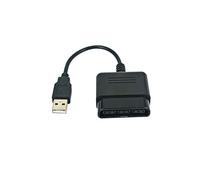 DUSTEWQ Replacement PS2 Controller to USB Controller Converter, Adapter Cable Compatible with PS1 PS2 Dual Shock 2 Joypad Gamepad to PS3 PC Game (20CM)