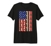 Dustin First Name Boy Men American Flag Vintage Style USA Premium T-Shirt