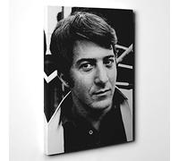 Dustin Hoffman Canvas Print | Gallery Wrapped 30mm Frame Wall Art | 30x20 inches | Ready to Hang | Modern Picture | Living Room Bedroom Lounge Office