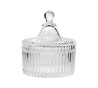 Dusting Powder Container - 800ml Ergonomic Comfort Grip, Crystal Container Soft Washable | Powder Jar With Lid For Women Girls Shower Cosmetic Skin Care Bathroom Vanity