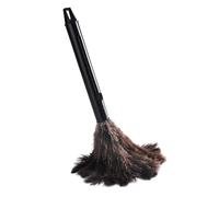 Dusting Wand | Feather Duster | Handheld Static Duster, Washable and Hand Held Duster Feather Cleaning Tool, Reusable Small Hand Duster for Cleaning Wall, Plant, Desk and