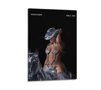 DUSTMAN Renaissance A Film by Beyoncé Posters Vintage Wall Art Canvas Aesthetic Poster Music And Movies Decorative Painting for Living Room Bed Room 08x12inch(20x30cm) Frame-style