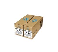 duston 2x TN2220/TN450, TN-2220 black toner compatible with Brother DCP-7060 7065 7070 HL-2240 2250 2270 MFC-7360 7460 7860 FAX-2840 2845