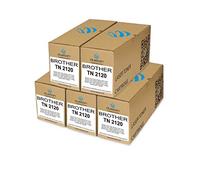 duston 5x TN2120, TN-2120 black toner compatible with Brother DCP-7030 7040 7045 HL-2140 2150 2170 MFC-7320 7440 7840