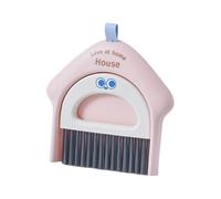 Dustpan and Broom Set, Soft Bristle, 18.5x17cm, Upright Standing Broom Set, Offices Floor Cleaning Tools, Multipurpose Equipment, for Kitchens Dorms Garages