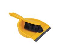 Robert Scott Dustpan and Brush Set Soft Yellow