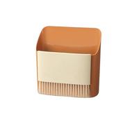 Dustpan and Brush Sets Broom and Dustpan Set Portable Brush Tool Mini Hanging Trash Can Storage Cleaning Home Kitchen Offices Desktops for Household Cleaning(Yellow)