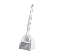 Dustpan and Brush Sets Broomstick and Dustpan Combo for Home Kitchen Room Housework Cleaning Craft High Aesthetic Solid Color Household Mop for Household Cleaning