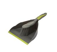 Dustpan and Brush Sets Mini Desktop Dustpan Small Broom Set Cleaning Brush Pet Feces Silicone Non-Slip Handle for Household Cleaning