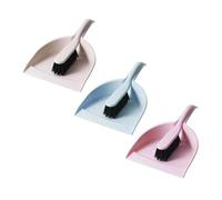 Dustpan and Brush Sets Small Broom and Dustpan Set for Home Mini Clean Brush with Dust Pans for Household Cleaning(Beige)
