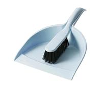 Dustpan and Brush Sets Small Broom and Dustpan Set Mini Hand Dust Pan with Cleaning Brush for Home Desktop Sofa Kitchen Keyboard(Blue)