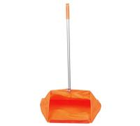 Dustpan - Windproof Yard Dustpan, Long Handle Cleaning Tool, Lightweight Outdoor Debris Collector with Secure Bag Attachment and Easy Lift Handle | Outdoor Cleaning Equipment for Garden Paths