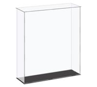 Dustproof Acrylic Box - Interlocking Design Showcase for Coins and Medals 10x40x40cm/4x16x16in