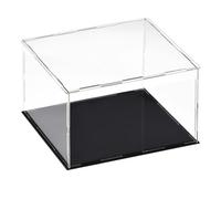 Dustproof Acrylic Box - Interlocking Design Showcase for Coins and Medals 35x40x30cm/14x16x12in