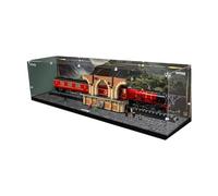 Dustproof Acrylic Clear Display Box Compatible with Lego Hogwarts Train 76405 Display Box,Dustproof Box, Storage Box,Display Box (Only Display Box)