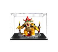 Dustproof Acrylic Clear Display Case for Lego 71411,Storage Toys Models Collection Box for (The Mighty Bowser 71411) - No Need Glue(Only Display Box)(3mm)