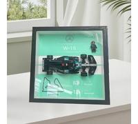 Dustproof Acrylic Display Box, Compatible with Le-go 77242-77251 F1 Racing Car Model photo frame,wall-mounted display case(Models not Included） (77244)