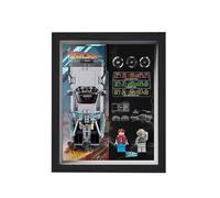 Dustproof Acrylic Display Box, Compatible with Le-go 77256 Racing Car Model photo frame,wall-mounted display case(Models not Included）