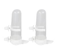 Dustproof Bird Food Feeder Hangable Watering Box Automatic Parrots Food Container With Large Capacity 2pcs Water Dispenser For Birds Automatic Dispenser