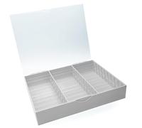 Dustproof Box For False Nails Art Keep Your Masterpieces Clean Adjustable Dividers Easy To Carry