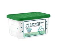 Dustproof Box, Scented Environmental Refresher - Automatic Air Freshener for Bathroom that Sucks Dust, for Home, Bathroom, Wardrobe, Car, Animal Area, Bedroom, Kitchen