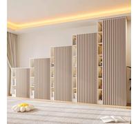 Dustproof Kitchen Shelf ain Under-Sink Cabinet Dust Cover Fabric Dust Shield for Wardrobe Wall-Mounted Closet ain (#4 W70xH70cm)