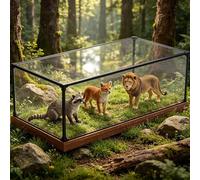 Dustproof Long Clear Display Box 60 50 45 40 30 35 20 15 cm, Large Transparent Plastic Storage Case, Square Cube Acrylic Display Showcase(45x20x20cm(18x8x8in))