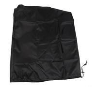 Dustproof Popcorn Machine Cover Waterproof Protective Sleeve for Retro Electric Oil Free Makers Black(25 * 18 * 52in)