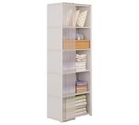 Dustproof Portable Wardrobe Cabinet for Bedroom - Space-Saving Closet & Clothes Storage Rack for Home & Dormitory - Ideal Dust-Proof Solution