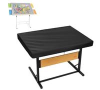 Dustproof Puzzle Board Cover，Waterproof Jigsaw Table Protective Covers with Drawstring,Tilting Puzzle Tables Protection with Storage Bag(Size:210D：92*69*20cm,Color:Black)