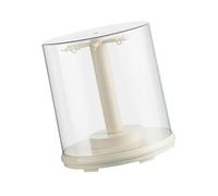 Dustproof Rotating Display Box For Collectible Dolls Decoration 360 Degree View Clear Organizers Rotating Case Plush Toy Display Stand