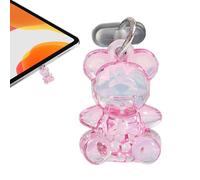 Dustproof Smartphone Plug - Acrylic Cap, Cute Decorative Pendant, Portable Cap That Protects The Charging Port, Dust And Dirt-Resistant Design, Perfect For Smartphones And Tablets