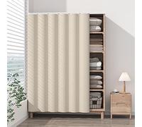 Dustproof Wardrobe Door for Shoe Racks & Shelves - Includes Rail, Privacy & Protection for Shelving Units, Perfect Storage Solution to Keep Dust Away