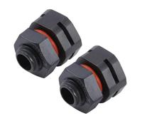 Dustproof Waterproof IP68 Breather Screw Air Vent - M12x1.5 Pressure Reducing Valve, Lighting Breather Plug for Moisture and Pressure Control, 2-Pack Venting Screw for Outdoor Electrical Enclosures