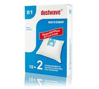 Dustwave® Mega Pack - 20 Vacuum Cleaner Bags for Siemens Rapid 2300 W Vacuum Cleaner - Made in Germany + Includes Micro Filter